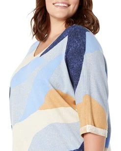 NIC+ZOE Sweaters Plus Size Ocean Isle Sweater -NIC+ZOE outlet store 819iFXysgIL. AC SR736920