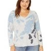 NIC+ZOE Sweaters Plus Size Breezy Leaves Sweater -NIC+ZOE outlet store 81BWD9vwGaL. AC SR736920