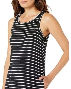 NIC+ZOE Dresses Striped Boatneck Tank Dress 7 NIC+ZOE Dresses Striped Boatneck Tank Dress -NIC+ZOE outlet store 81DxOcruIdL. AC SR736920