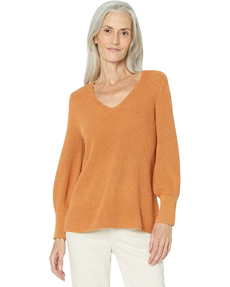 NIC+ZOE Sweaters Shaker Knit V-Neck Sweater 3 NIC+ZOE Sweaters Shaker Knit V-Neck Sweater