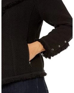 NIC+ZOE Coats & Outerwear Plus Size Fringe Mix Jacket 9 NIC+ZOE Coats & Outerwear Plus Size Fringe Mix Jacket -NIC+ZOE outlet store 81RA 8lY7BL. AC SR736920