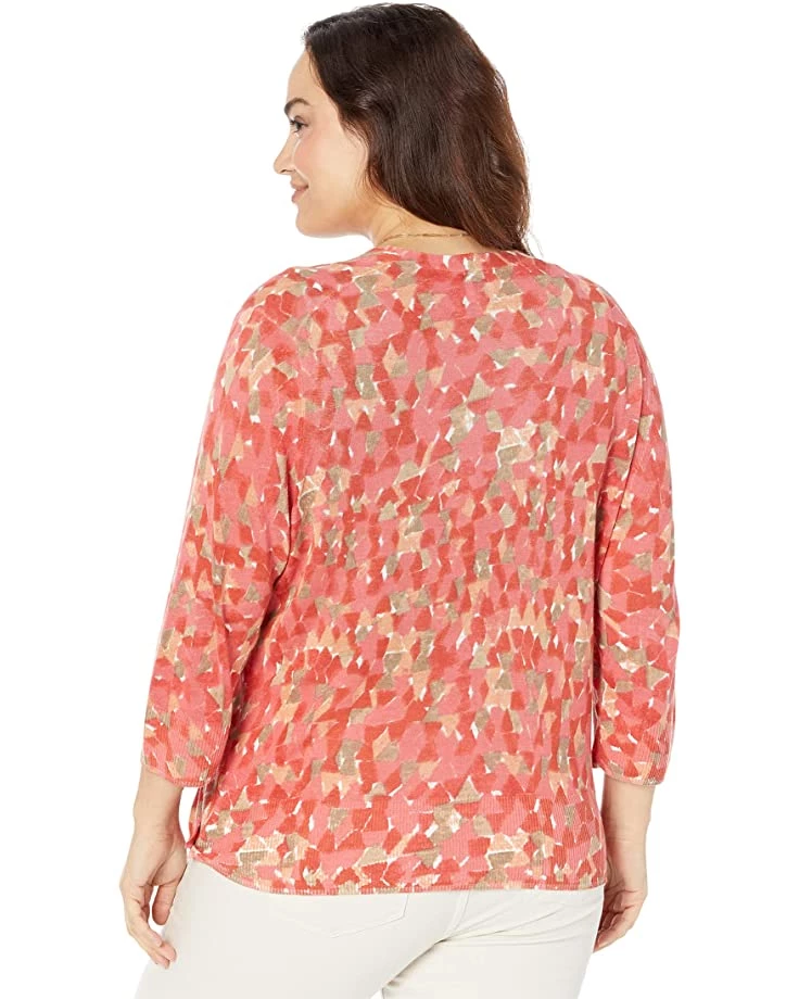 NIC+ZOE Sweaters Plus Size Sun Burst Cardigan 4 NIC+ZOE Sweaters Plus Size Sun Burst Cardigan - Image 2
