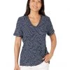NIC+ZOE Shirts & Tops Mixed Lines Tee -NIC+ZOE outlet store 81WVQ26QZdL. AC SR736920