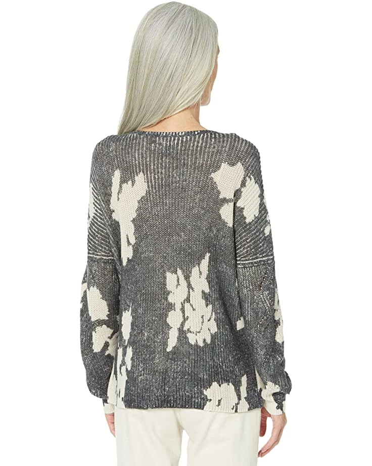NIC+ZOE Sweaters Scattered Florals Sweater 4 NIC+ZOE Sweaters Scattered Florals Sweater - Image 2