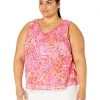 NIC+ZOE Shirts & Tops Plus Size Watercolor Petals Tank 2 NIC+ZOE Shirts & Tops Plus Size Watercolor Petals Tank -NIC+ZOE outlet store 81X8AFm5PcL. AC SR736920