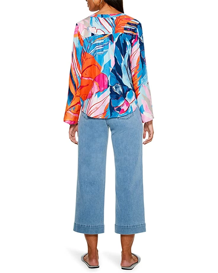 NIC+ZOE Shirts & Tops Tropical Mirage Top 4 NIC+ZOE Shirts & Tops Tropical Mirage Top - Image 2