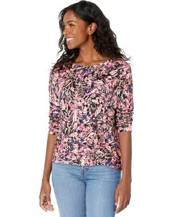 NIC+ZOE Shirts & Tops Petite Kaleidoscope Top