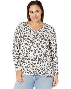 NIC+ZOE Shirts & Tops Plus Size Tossed Tee