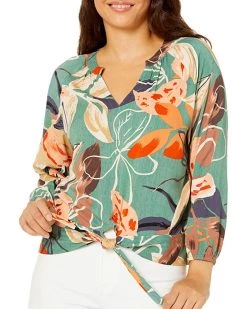 NIC+ZOE Shirts & Tops Artful Floral Live in Tie Top 8 NIC+ZOE Shirts & Tops Artful Floral Live in Tie Top -NIC+ZOE outlet store 81fz2Nw 3vL. AC SR736920