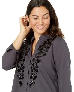 NIC+ZOE Shirts & Tops Evening Glam Shirt -NIC+ZOE outlet store 81j8Z9HD8bL. AC SR736920