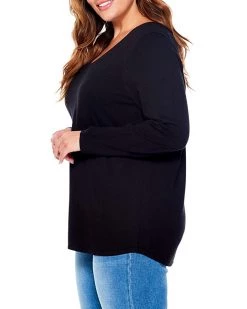 NIC+ZOE Sweaters Plus Size Vital V-Neck -NIC+ZOE outlet store 81ksTIrxxYS. AC SR736920