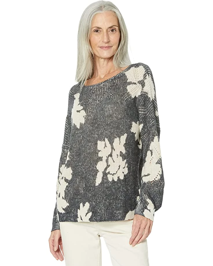 NIC+ZOE Sweaters Scattered Florals Sweater 3 NIC+ZOE Sweaters Scattered Florals Sweater
