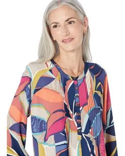 NIC+ZOE Dresses Jigsaw Leaf Dress -NIC+ZOE outlet store 81nyeMzV05L. AC SR736920