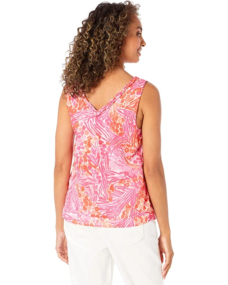 NIC+ZOE Shirts & Tops Watercolor Petals Tank 4 NIC+ZOE Shirts & Tops Watercolor Petals Tank - Image 2