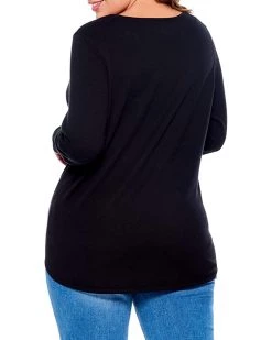 NIC+ZOE Sweaters Plus Size Vital V-Neck -NIC+ZOE outlet store 81tBQpcDtRS. AC SR736920
