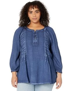 NIC+ZOE Shirts & Tops Plus Size Double Gauze Tucked Blouse 9 NIC+ZOE Shirts & Tops Plus Size Double Gauze Tucked Blouse -NIC+ZOE outlet store 81y9 0IZZaL. AC SR736920