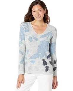 NIC+ZOE Sweaters Breezy Leaves Sweater