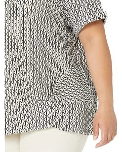 NIC+ZOE Shirts & Tops Plus Size Moving Lines Top -NIC+ZOE outlet store 916Smnnl34L. AC SR736920