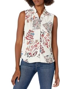 Shirts & Tops NIC+ZOE Women's Scattered Letters Tank