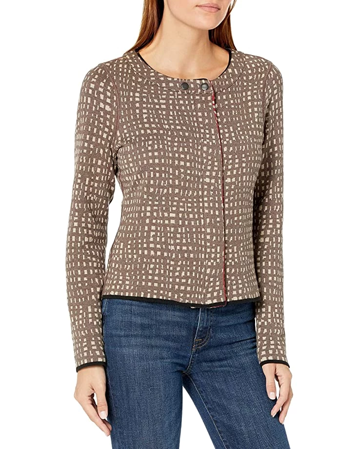 Coats & Outerwear NIC+ZOE Women's Check Mate Reversible Jacket 5 Coats & Outerwear NIC+ZOE Women's Check Mate Reversible Jacket - Image 3