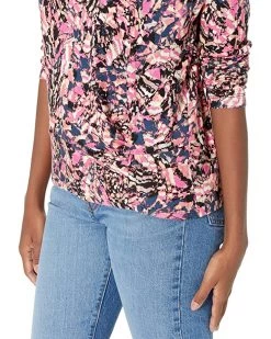 NIC+ZOE Shirts & Tops Petite Kaleidoscope Top -NIC+ZOE outlet store 918ZJh97F0L. AC SR736920