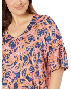 NIC+ZOE Dresses Plus Size Fruit Toss Dress 8 NIC+ZOE Dresses Plus Size Fruit Toss Dress -NIC+ZOE outlet store 918k0owtAEL. AC SR736920