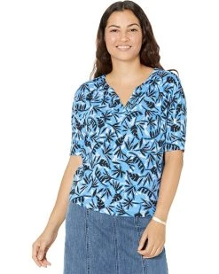 NIC+ZOE Shirts & Tops Coastal Vines Top
