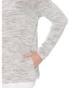 NIC+ZOE Sweaters Petite Space Dye Cardigan -NIC+ZOE outlet store 91LnX1AG5nL. AC SR736920
