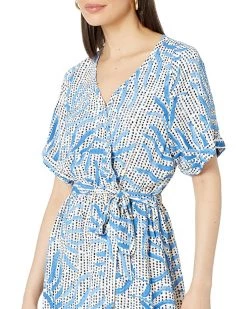 NIC+ZOE Dresses Palm Dot Dress -NIC+ZOE outlet store 91M7N6tPt3L. AC SR736920