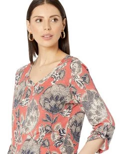 NIC+ZOE Shirts & Tops Island Petals Top -NIC+ZOE outlet store 91ci2AZ70GL. AC SR736920