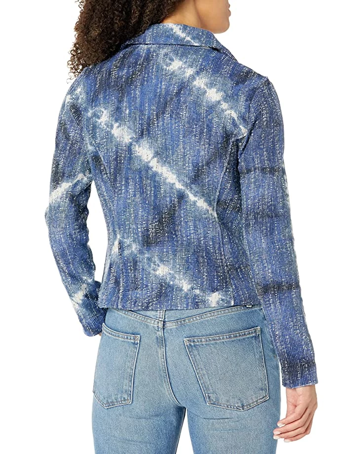 Coats & Outerwear NIC+ZOE Women's Tie Dye Biker Jacket 4 Coats & Outerwear NIC+ZOE Women's Tie Dye Biker Jacket - Image 2