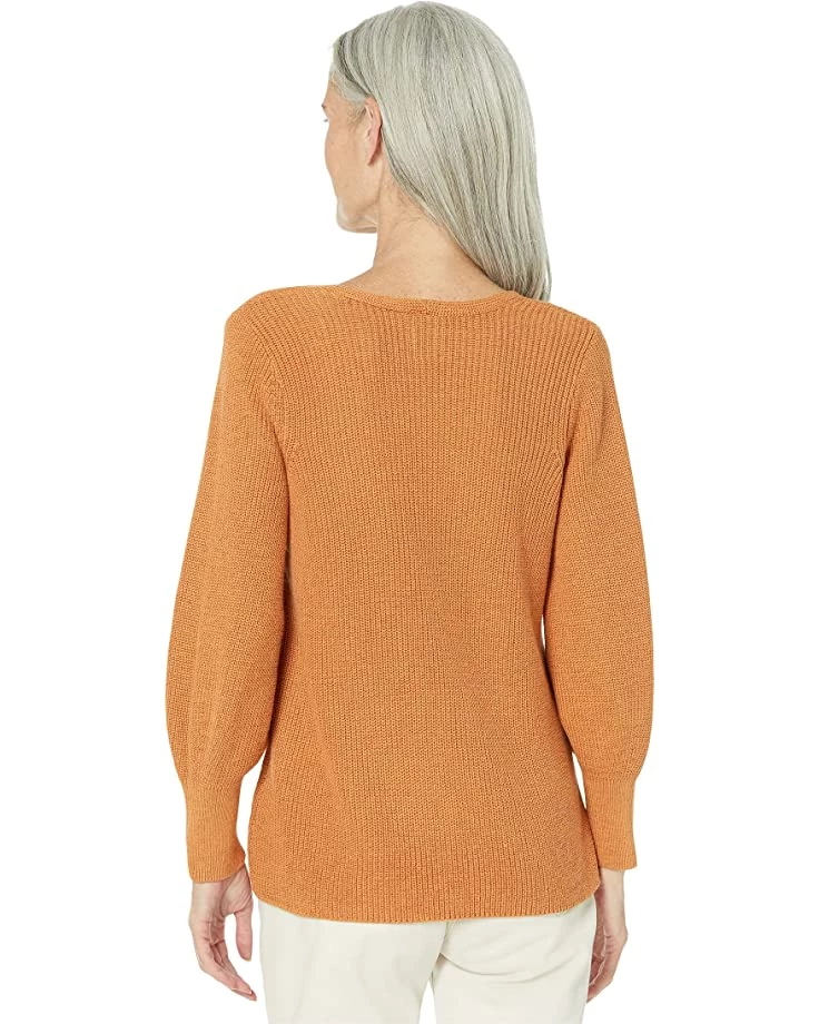 NIC+ZOE Sweaters Shaker Knit V-Neck Sweater 4 NIC+ZOE Sweaters Shaker Knit V-Neck Sweater - Image 2