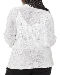 Coats & Outerwear NIC+ZOE Women's Sequin Moment Blazer 5 Coats & Outerwear NIC+ZOE Women's Sequin Moment Blazer -NIC+ZOE outlet store 91vngARmPmL. AC SR736920